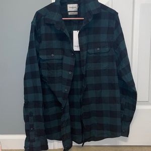 Button down flannel